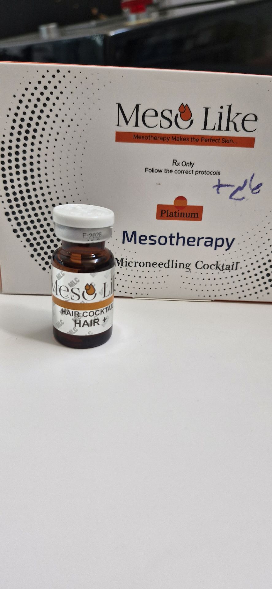 کوکتل تقویت مو مزولایک Hair Plus اصل اسپانیا